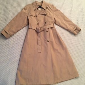 London fog trenchcoat